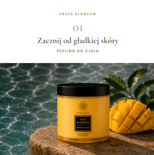 Krok 01: zacznij od gładkiej skóry, peeling do ciała